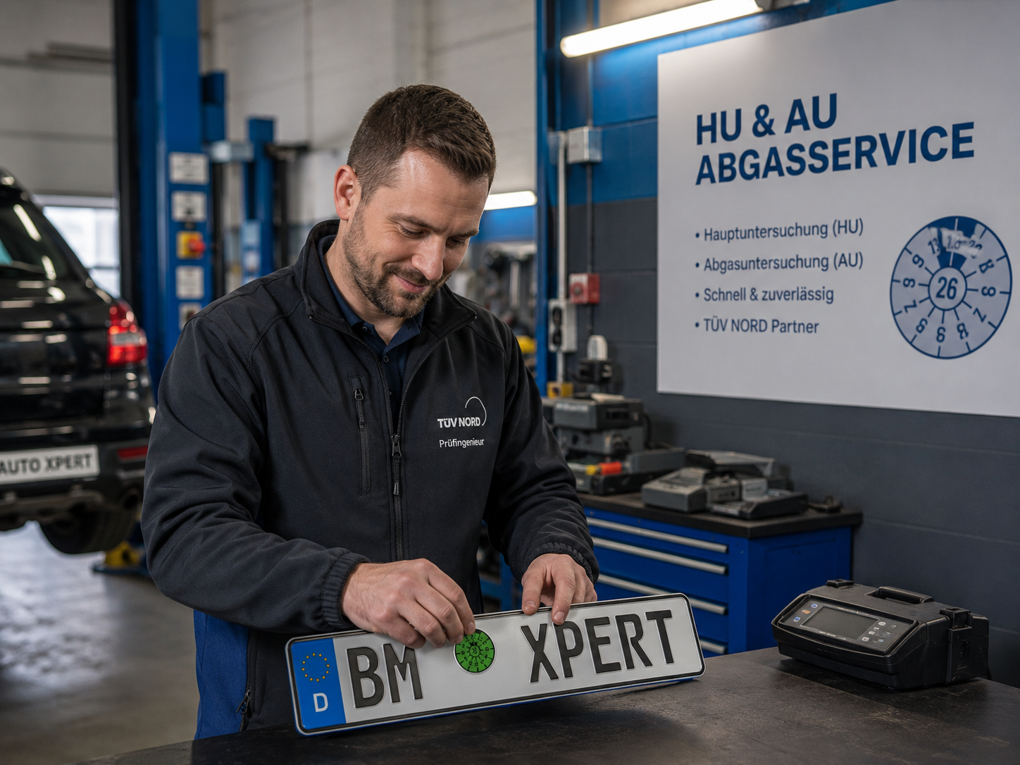 HU und AU Service bei AutoXpert Bergheim
